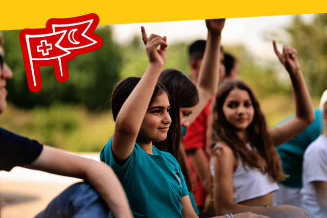 Wir sind das Jugendrotkreuz!